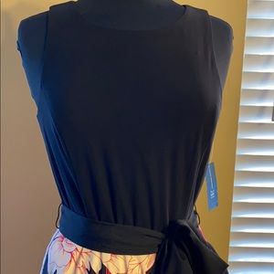 INC VIVID FLORAL MAXI DRESS